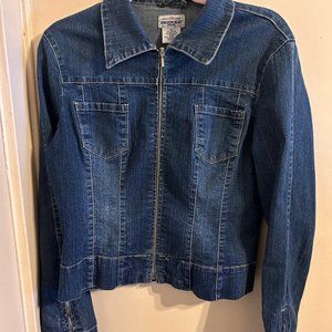 Vintage anchor blue denim jacket size women’s XL